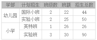 蘇州外國語2019招生計(jì)劃