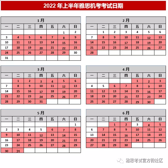 2022上半年雅思機試